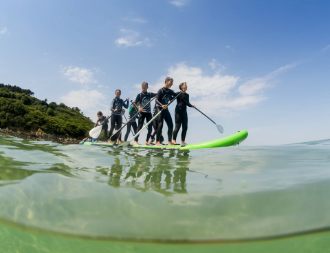 Paddle géant